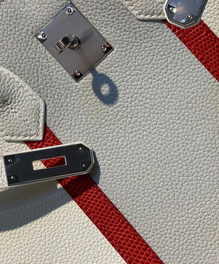 Hermes Birkin 30 Club Cream
