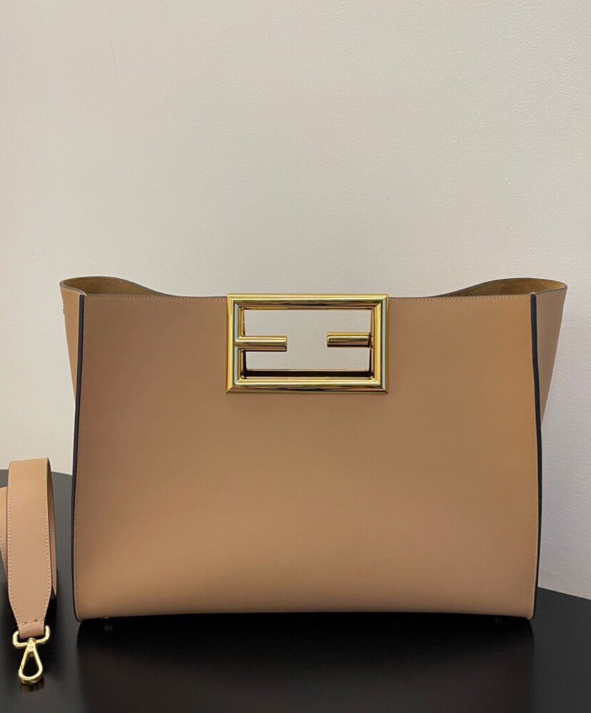 Fendi Way Medium 8BH391 Apricot