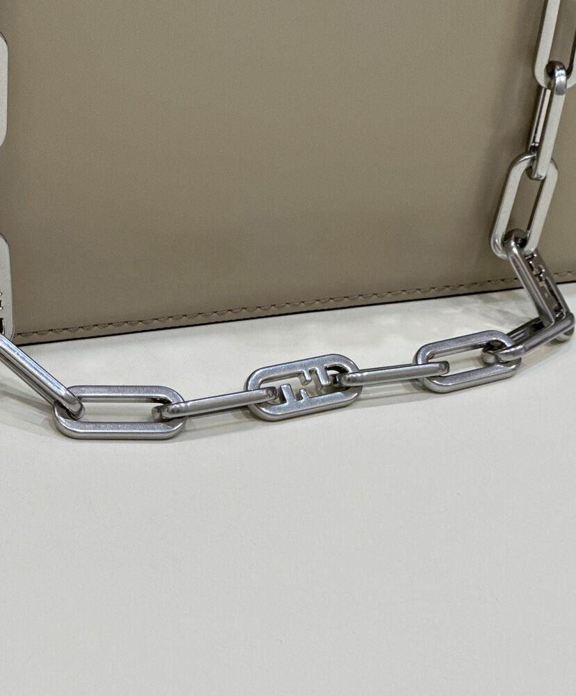 Fendi Peekaboo Cut Medium 8BN340 Gray