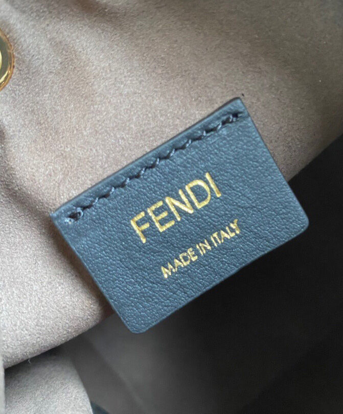 Fendi Mon Tresor Leather Mini Bag 8BS010 Coffee