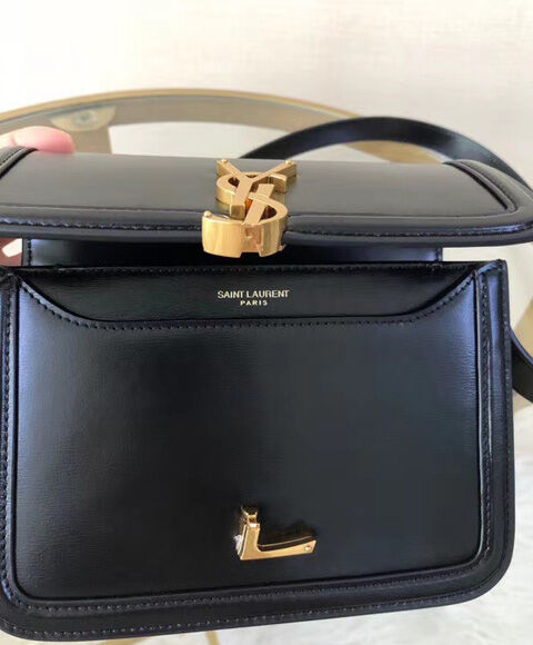 Saint Laurent Solferino Small Satchel 6343060 Black