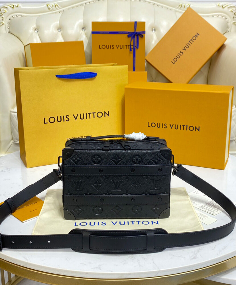 Louis Vuitton Handle Soft Trunk M59163 Black