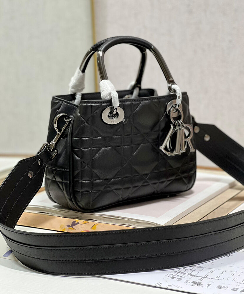 Christian Dior Small Lady 95.22 Bag Black