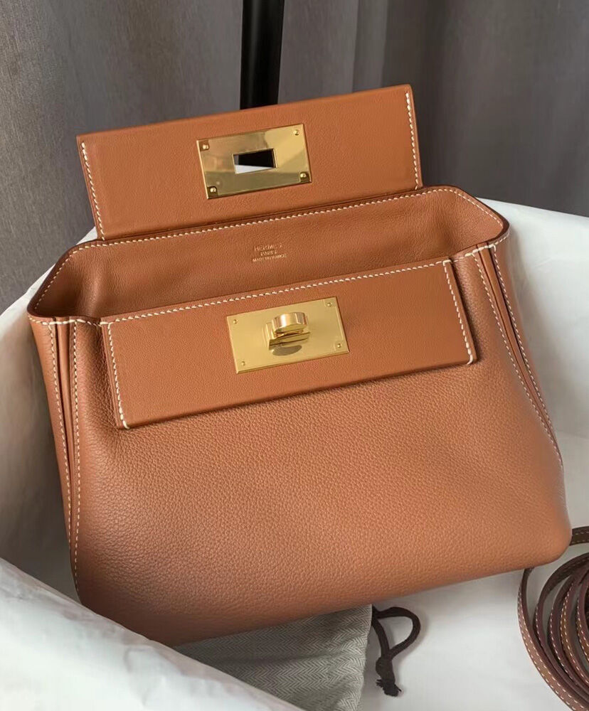 Hermes 24/24 21 Bag Light Coffee