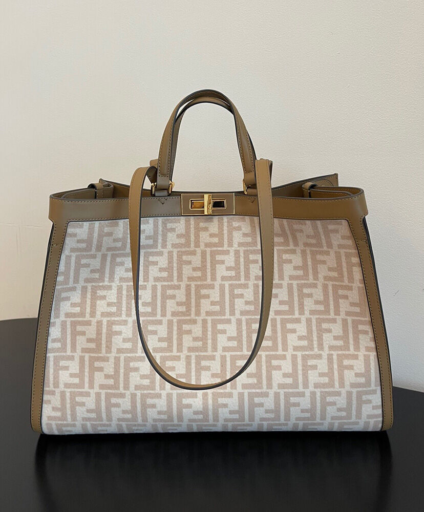 Fendi Peekaboo X-Tote 8BH374 Cream