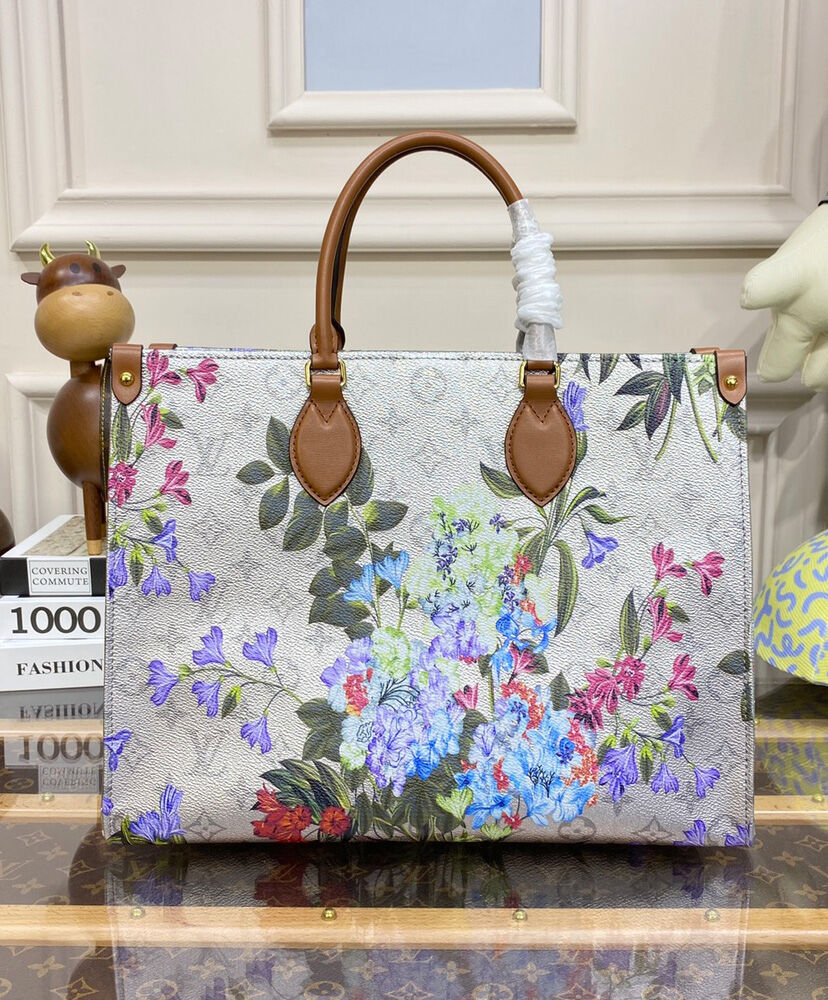 Louis Vuitton Onthego MM M21233 Silver Gray