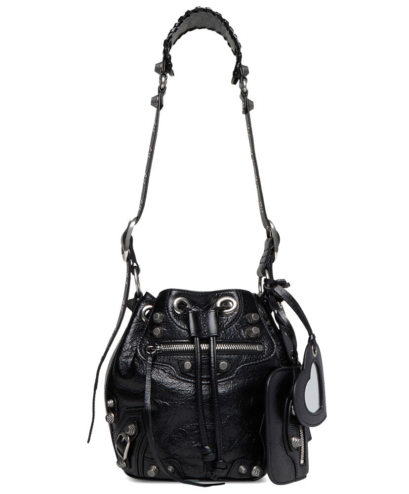 Balenciaga Le Cagole XS Bucket Bag Black