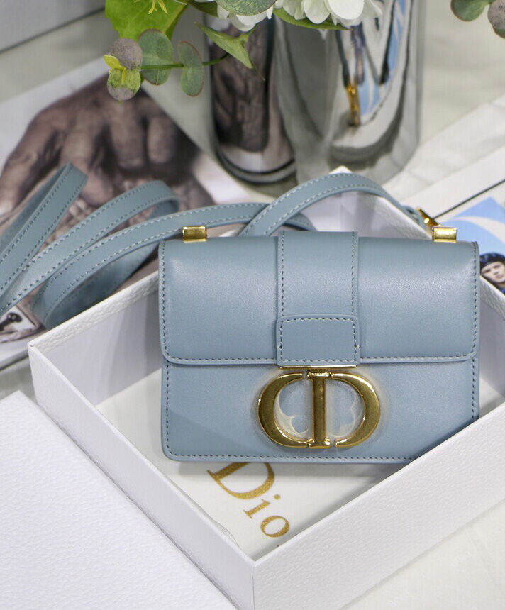Christian Dior Micro 30 Montaigne Bag Blue