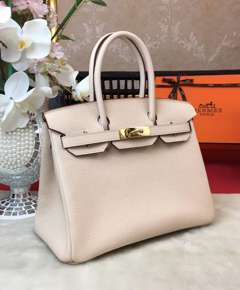 Hermes Birkin 30 Togo Leather Cream
