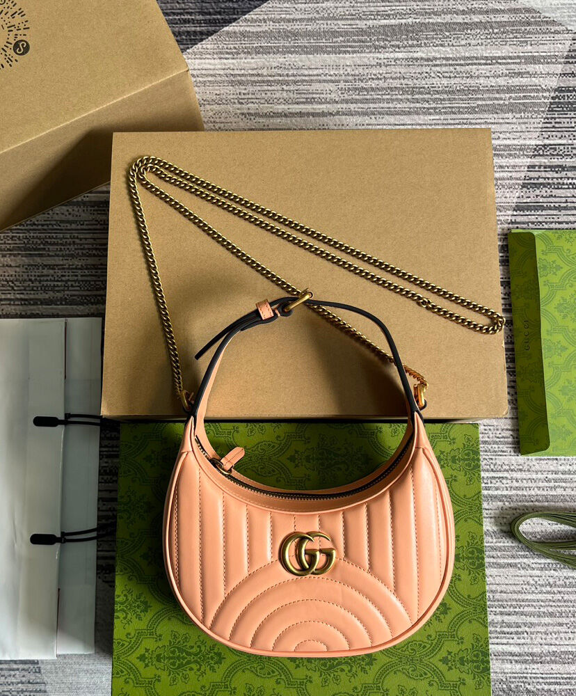 Gucci GG Marmont Matelasse Mini Bag 699514 Pink