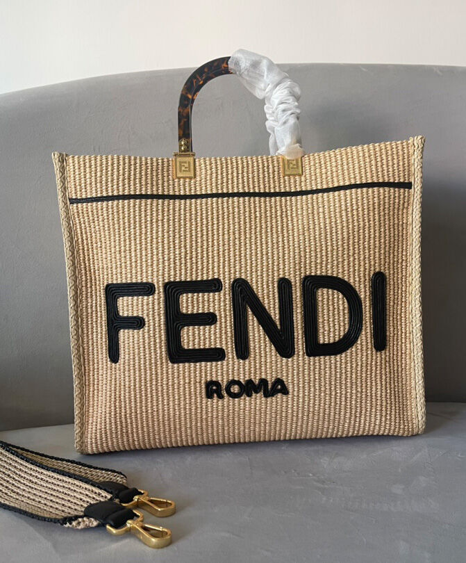 Fendi Sunshine Medium 8BH386 Apricot