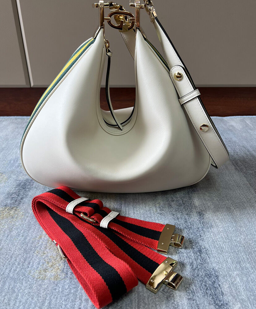 Gucci Attache Large Shoulder Bag 702823 Cream