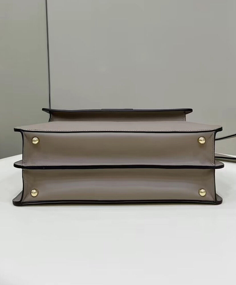 Fendi Peekaboo ISeeU Medium Tote 8BN321 Gray
