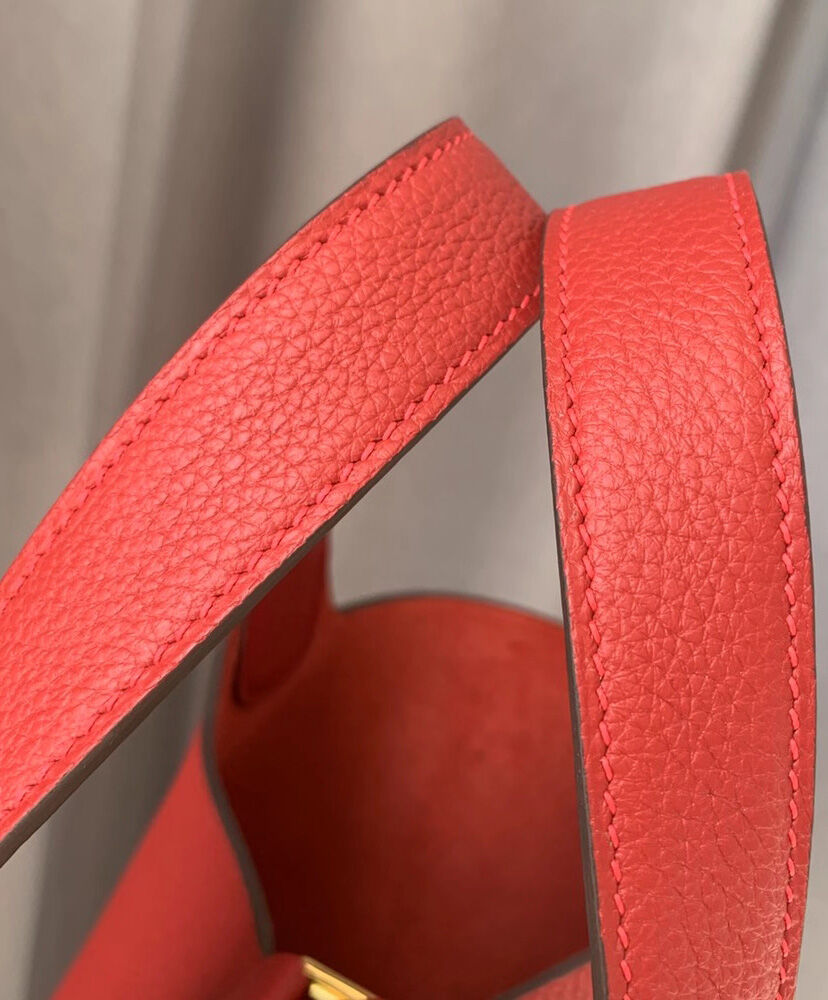 Hermes Picotin Lock Bag 22cm Red