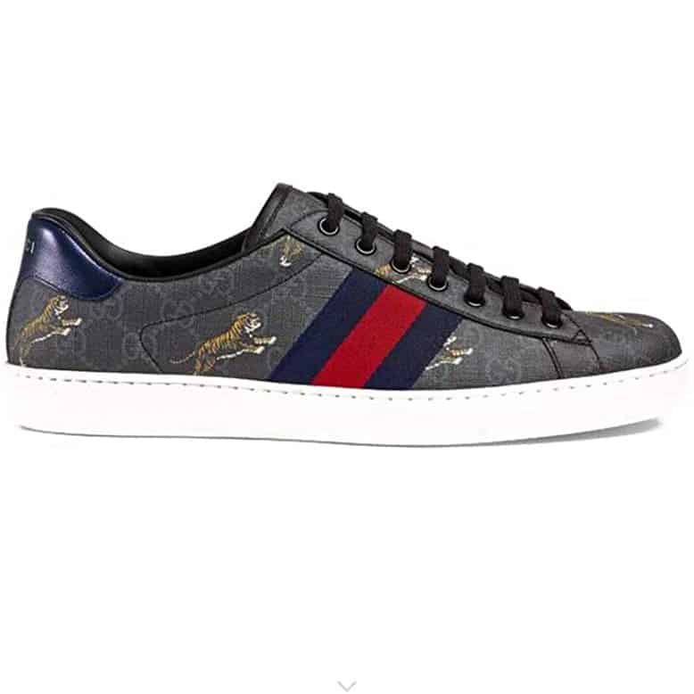 GUCCI MEN S ACE GG SUPREME TIGERS SNEAKER   GC9
