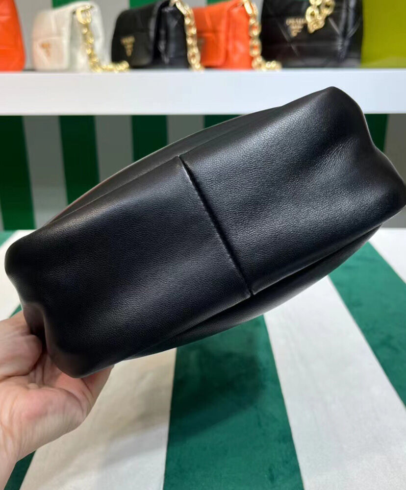 Prada Small Padded Prada Soft Nappa-leather Bag 1BA359 Black