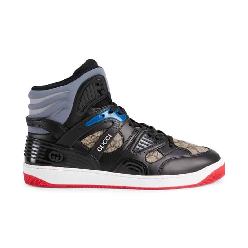 Gucci Basket black high-top sneakers �?GC161