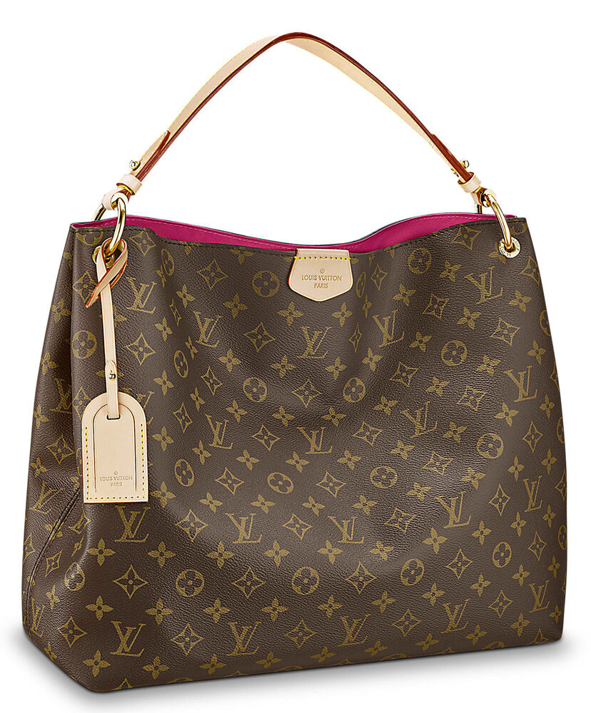 Louis Vuitton Graceful MM M43703 M43704 Peachblow