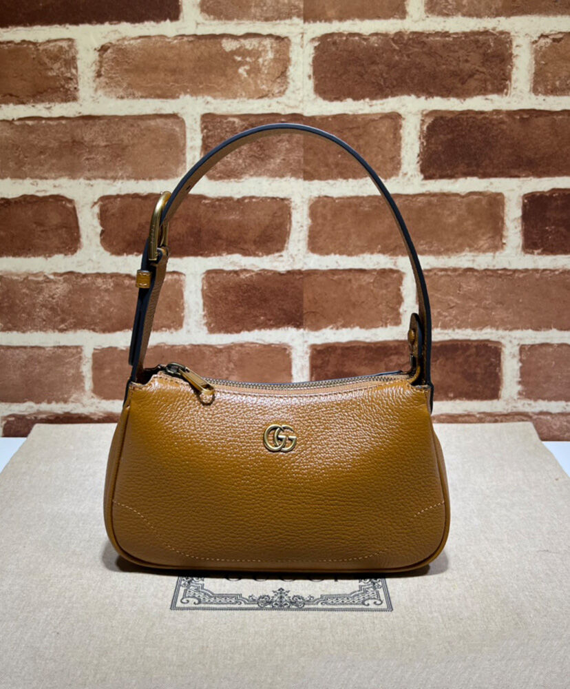 Gucci Aphrodite Shoulder Bag With Double G 739076 Coffee