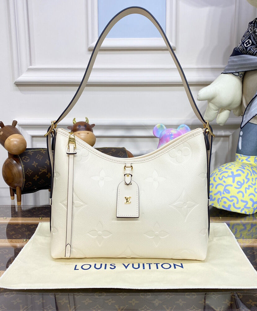 Louis Vuitton Carryall PM M46288 M46293 Cream