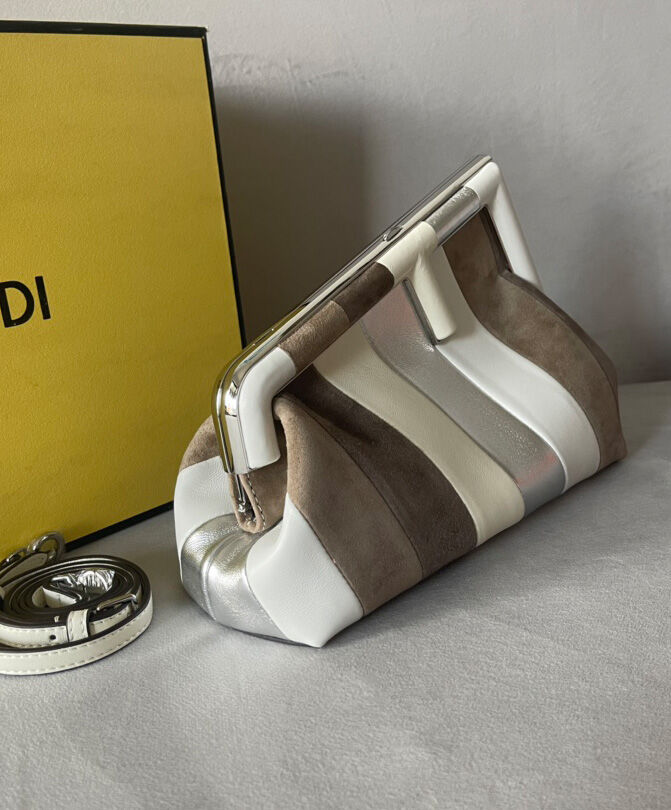 Fendi First Small Gray