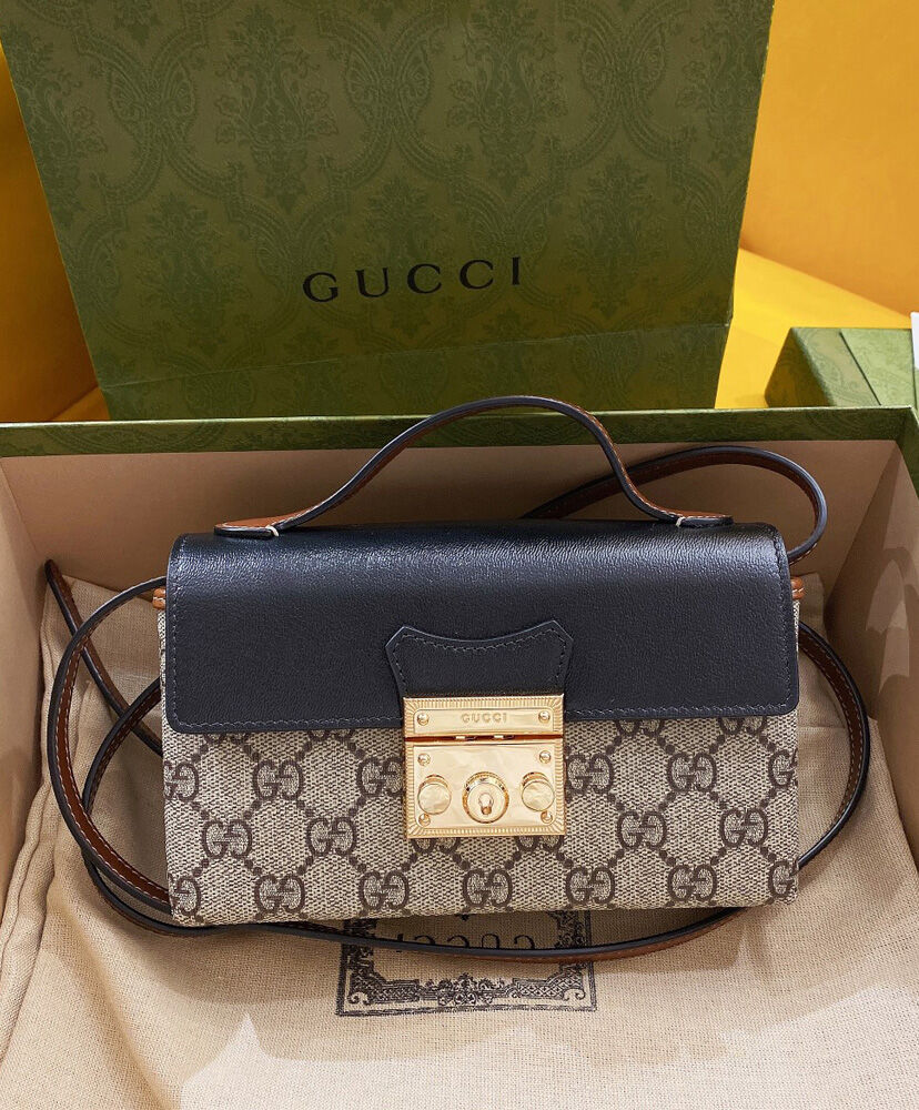 Gucci Padlock Mini Bag 652683 Black