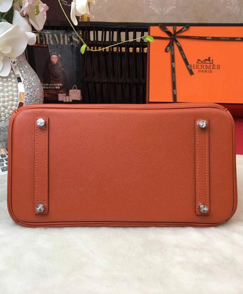Hermes Birkin 30 Epsom Leather Orange