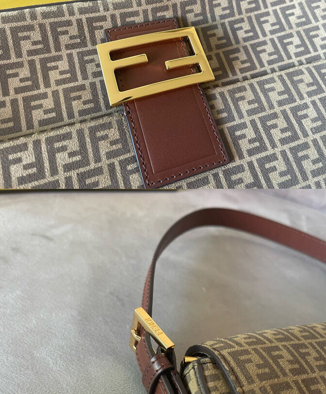 Fendi Baguette 1997 Coffee