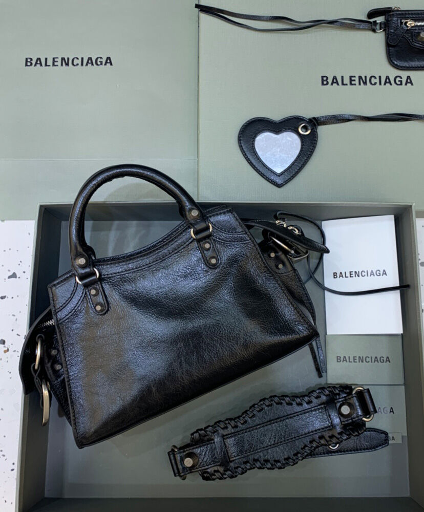 Balenciaga Neo Cagole XS Handbag Black