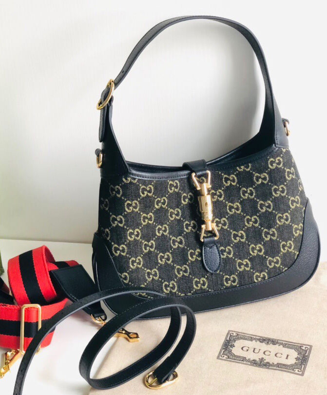 Gucci Jackie 1961 Small Shoulder Bag 678843 Black