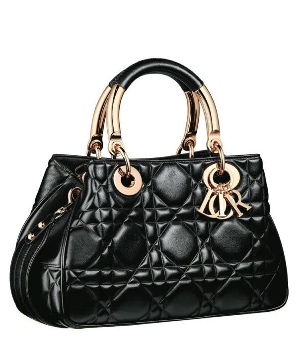 Christian Dior Medium Lady 95.22 Bag Black