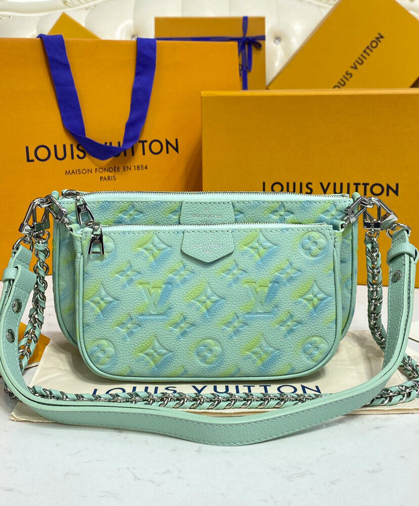 Louis Vuitton Multi Pochette Accessoires M46093 M46180 Green
