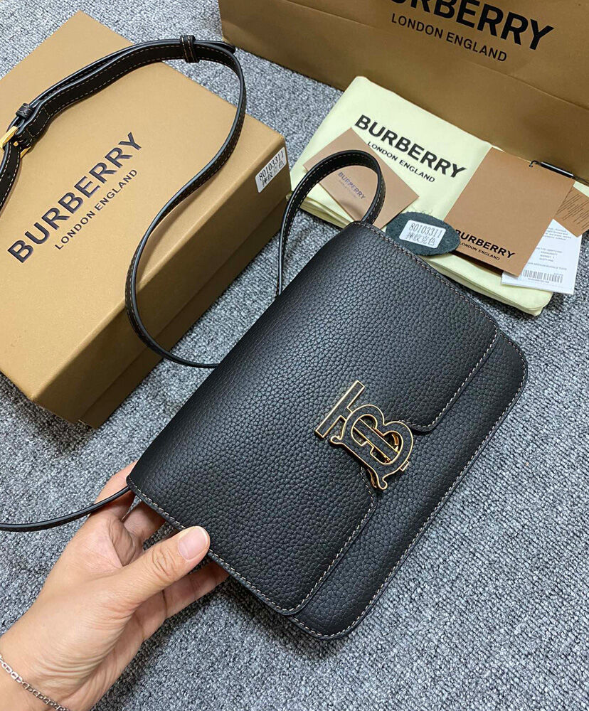 Burberry Mini TB Bag Black