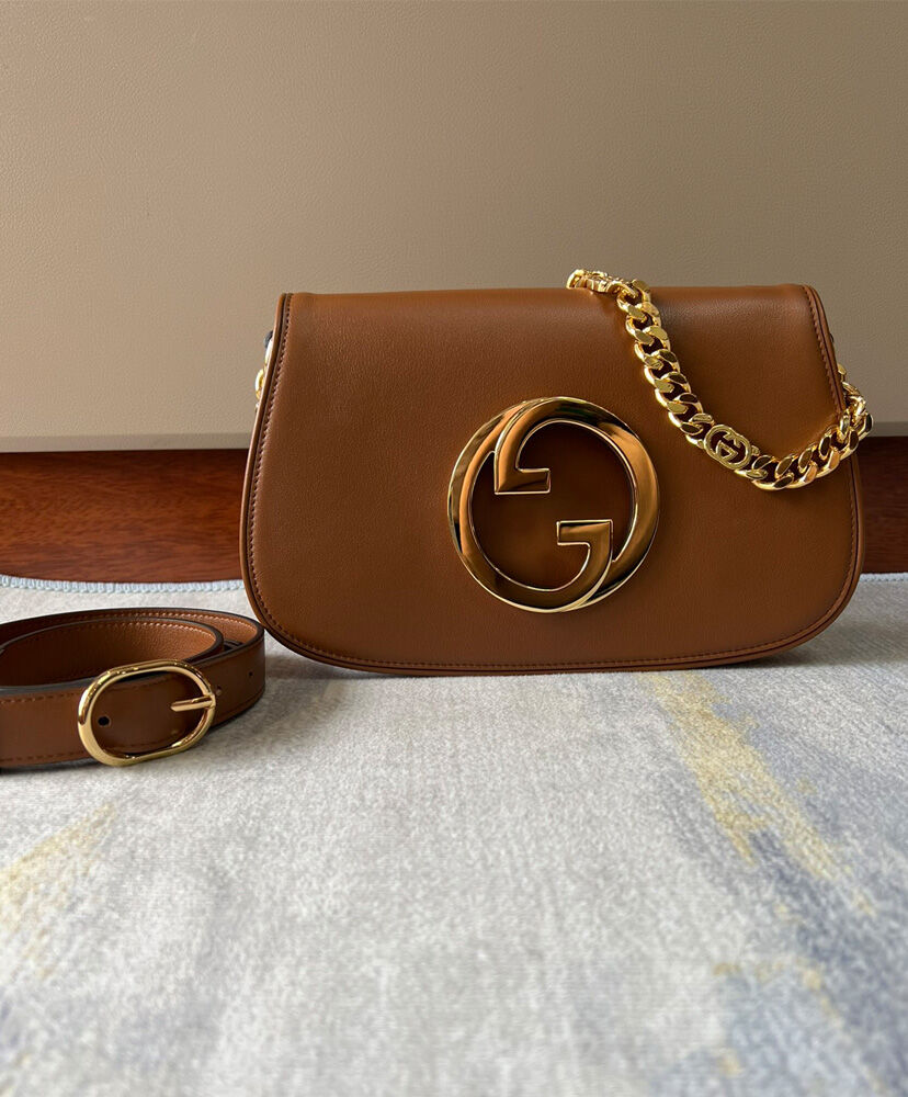 Gucci Blondie Shoulder Bag 699268 Coffee