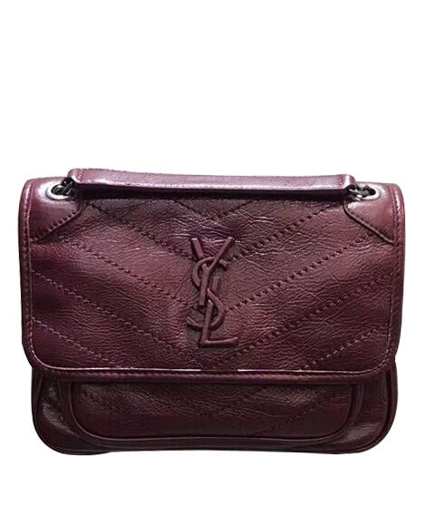 Saint Laurent Baby Niki Chain Bag 5330370 Mauve
