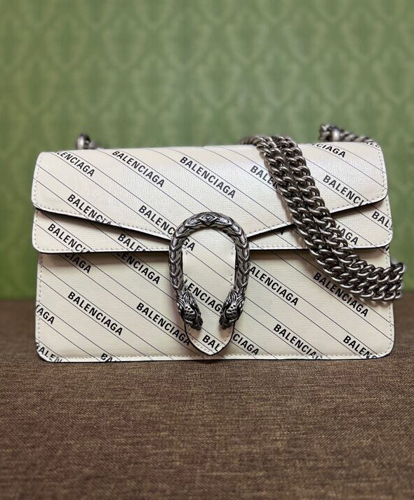 Gucci Hacker Project small Dionysus bag 400249 Cream