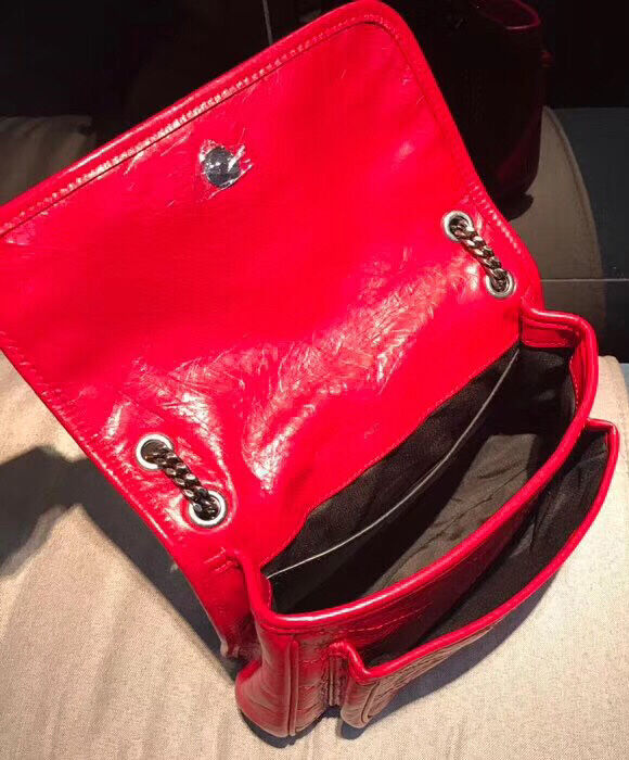 Saint Laurent Baby Niki Chain Bag 5330370 Red