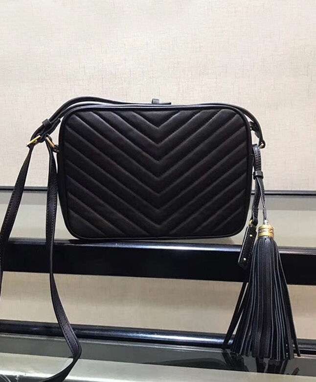 Saint Laurent Lou Camera Bag 520534 Black