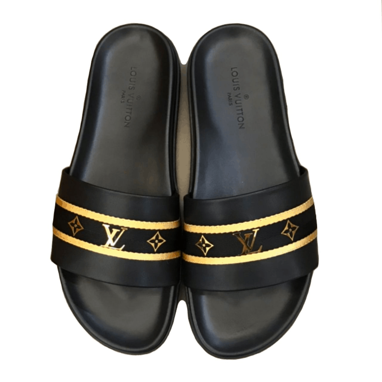 LOUIS VUITTON MEN SLIDES   LVS47