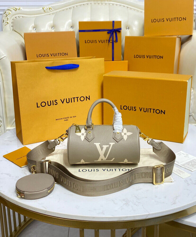 Louis Vuitton Papillon BB M45980 Light Gray