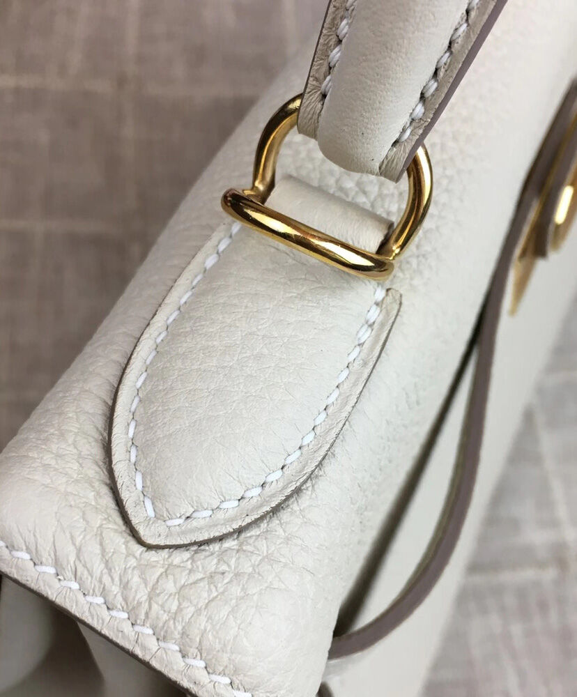 Hermes Kelly Bag 28 Togo Leather Cream