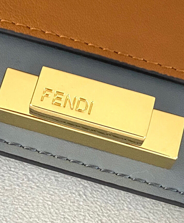 Fendi Peekaboo X-Tote Small White
