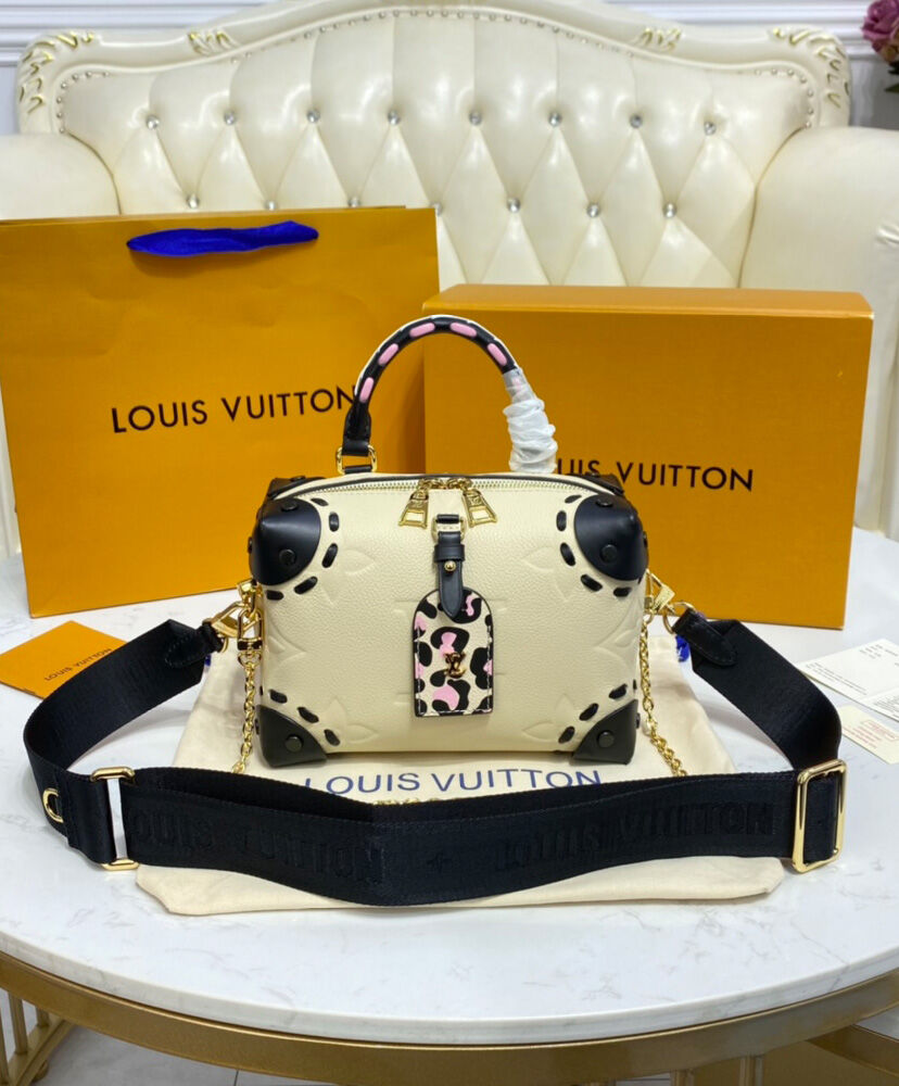 Louis Vuitton Petite Malle Ssouple Bag M58518 Cream