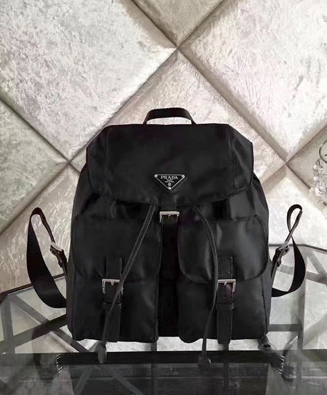 Prada Fabric Backpack 1BZ811 Black