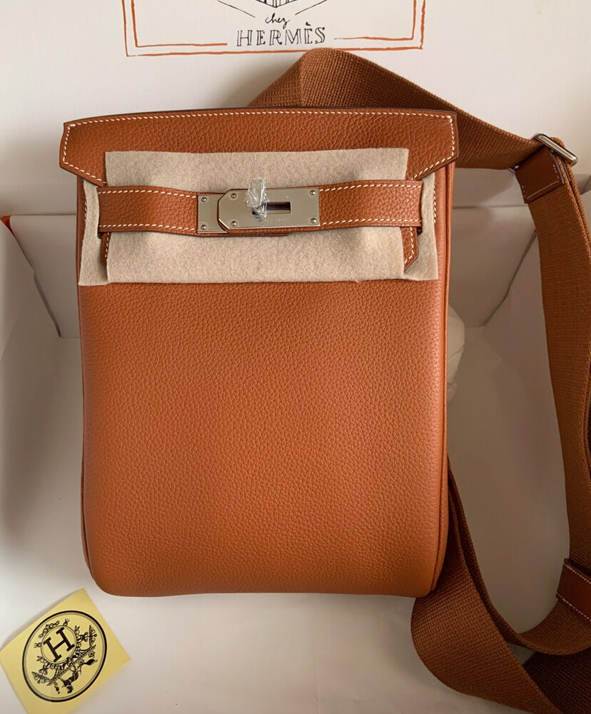 Hermes Hac a Dos PM Backpack H083589 Light Coffee