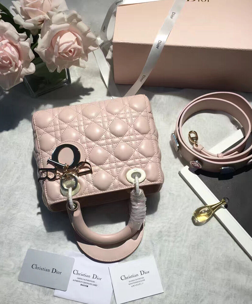 Christian Dior Lady Dior Bag 2017 Pink