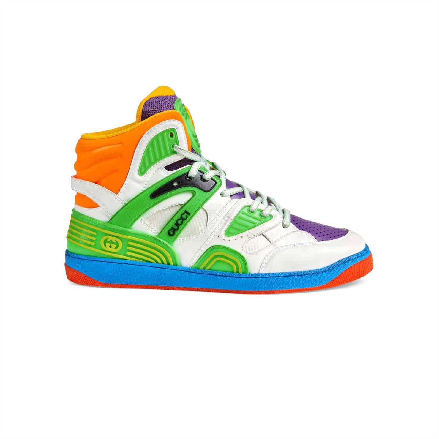 GUCCI BASKET SNEAKERS WHITE DEMETRA   GC067