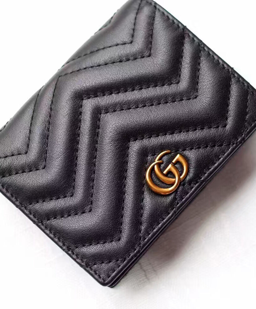 Gucci GG Marmont Card Case 443125 Black