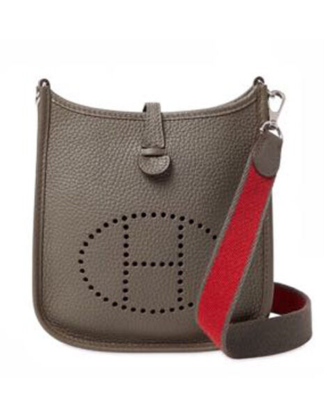 Hermes Evelyne 16 Amazone Bag Dark Gray