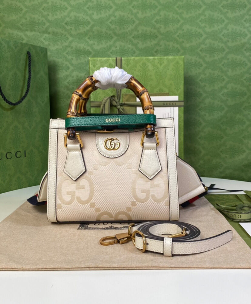 Gucci Diana Mini Tote Bag Cream